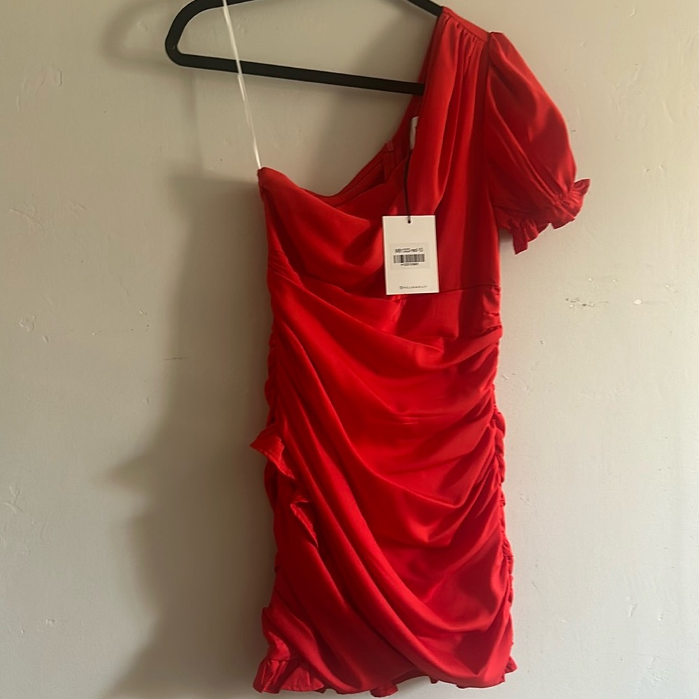 Unworn Hello Molly Mini Ruched Dress - Picture 2 of 5